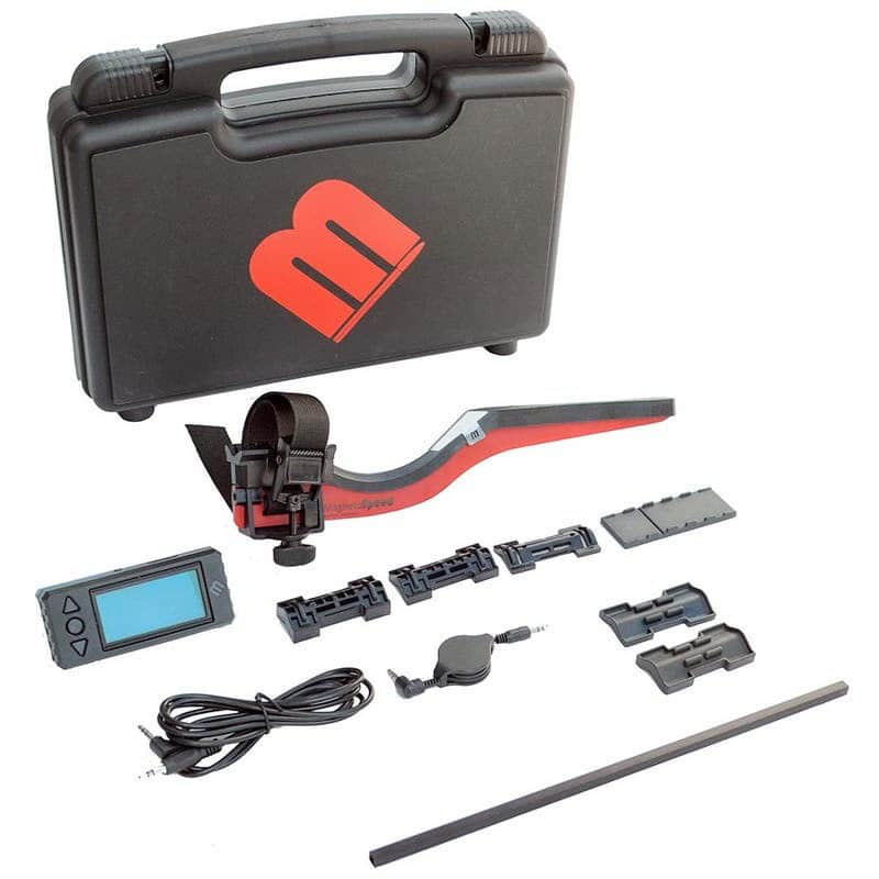 MagnetoSpeed V3 Ballistic Chronograph kit with hard case and accessories