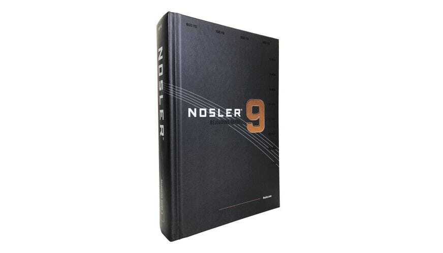 Nosler Reloading Guide 9 hardcover book