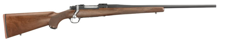 Ruger Hawkeye Standard bolt-action rifle with walnut stock