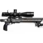 Dead Air suppressor mounted on a precision rifle