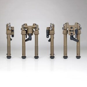 Atlas CAL Custom Aluminum Legs bipod by B&T Industries - multiple angle view