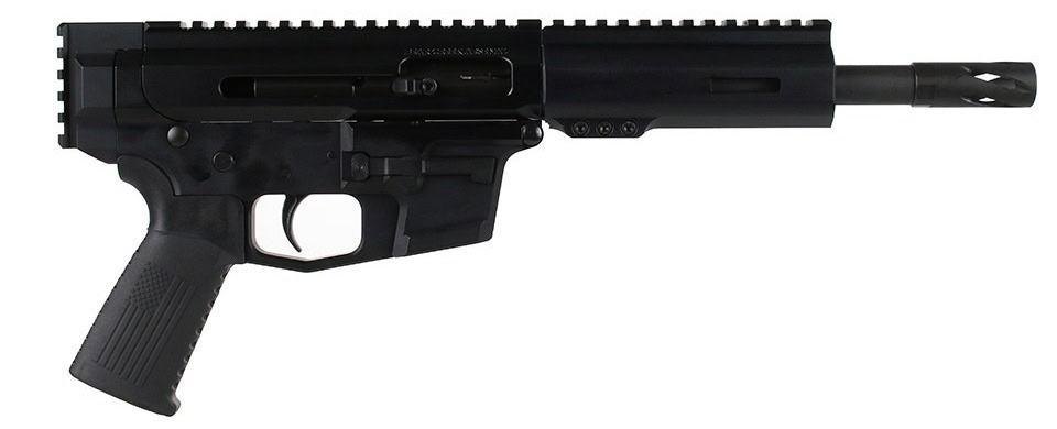 Bear Creek Arsenal BC-9 7.5-inch bufferless 9mm AR pistol, right side view