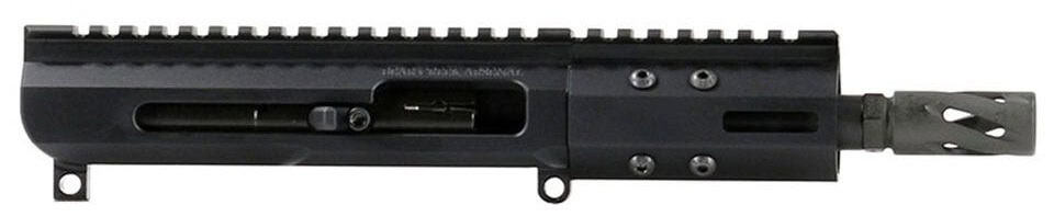 Bear Creek Arsenal BC-9 5-inch upper receiver right side, showing side charging handle detail