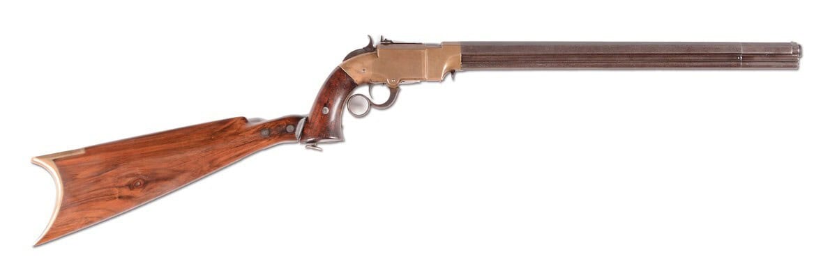 Volcanic Repeating Arms pistol-carbine serial number 1, the very first Volcanic pistol-carbine ever produced