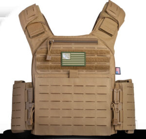 Plate carrier with body armor plates - complete setup for civilian protection