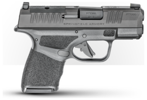Springfield Armory Hellcat OSP micro-compact 9mm pistol used for concealed carry draw practice