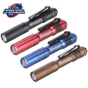 Streamlight MicroStream USB rechargeable pocket flashlight in multiple colors