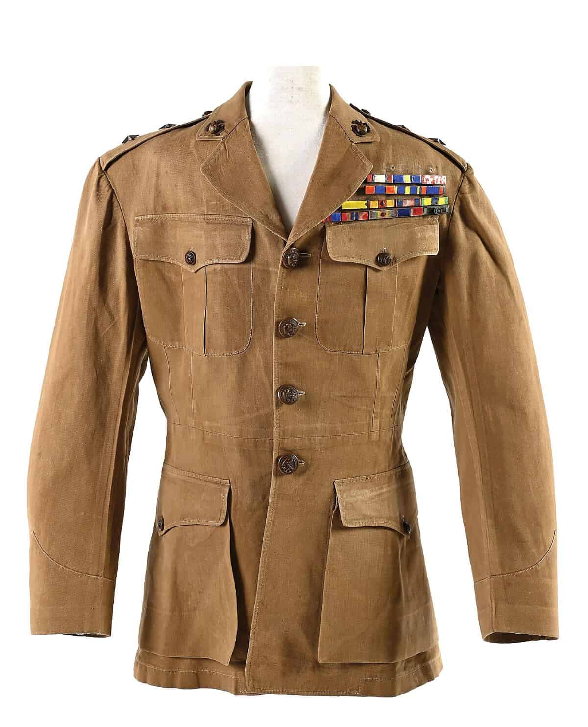 USMC uniform of Maj. Gen. Smedley Darlington Butler, two-time Medal of Honor recipient — Morphy’s December 2025 firearms auction