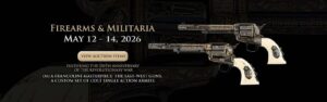 Morphy Auctions May 12-14 Firearms & Militaria Auction banner