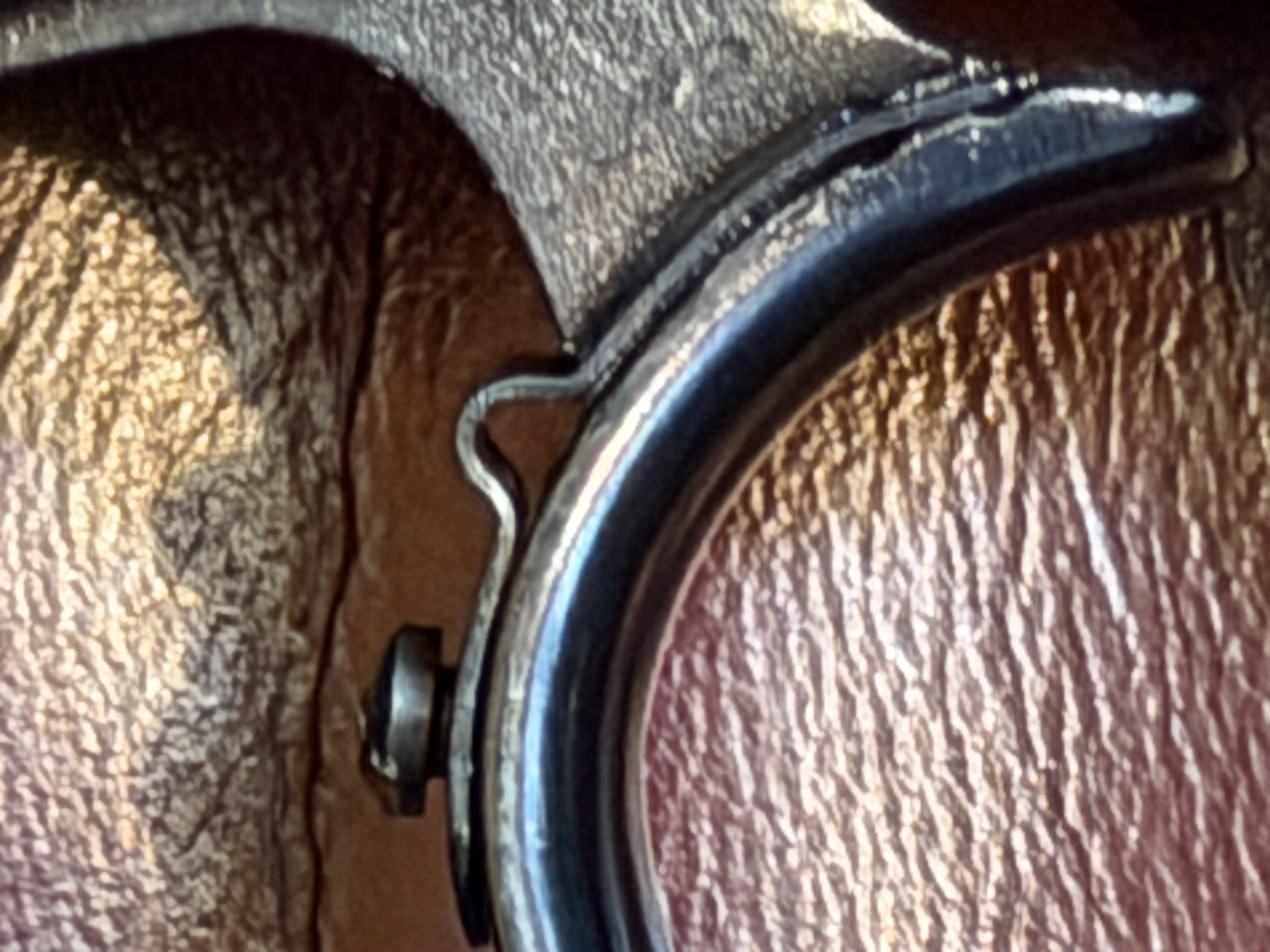 Selector tooth in UP position — Pietta 1858 Starr reproduction set in double-action mode