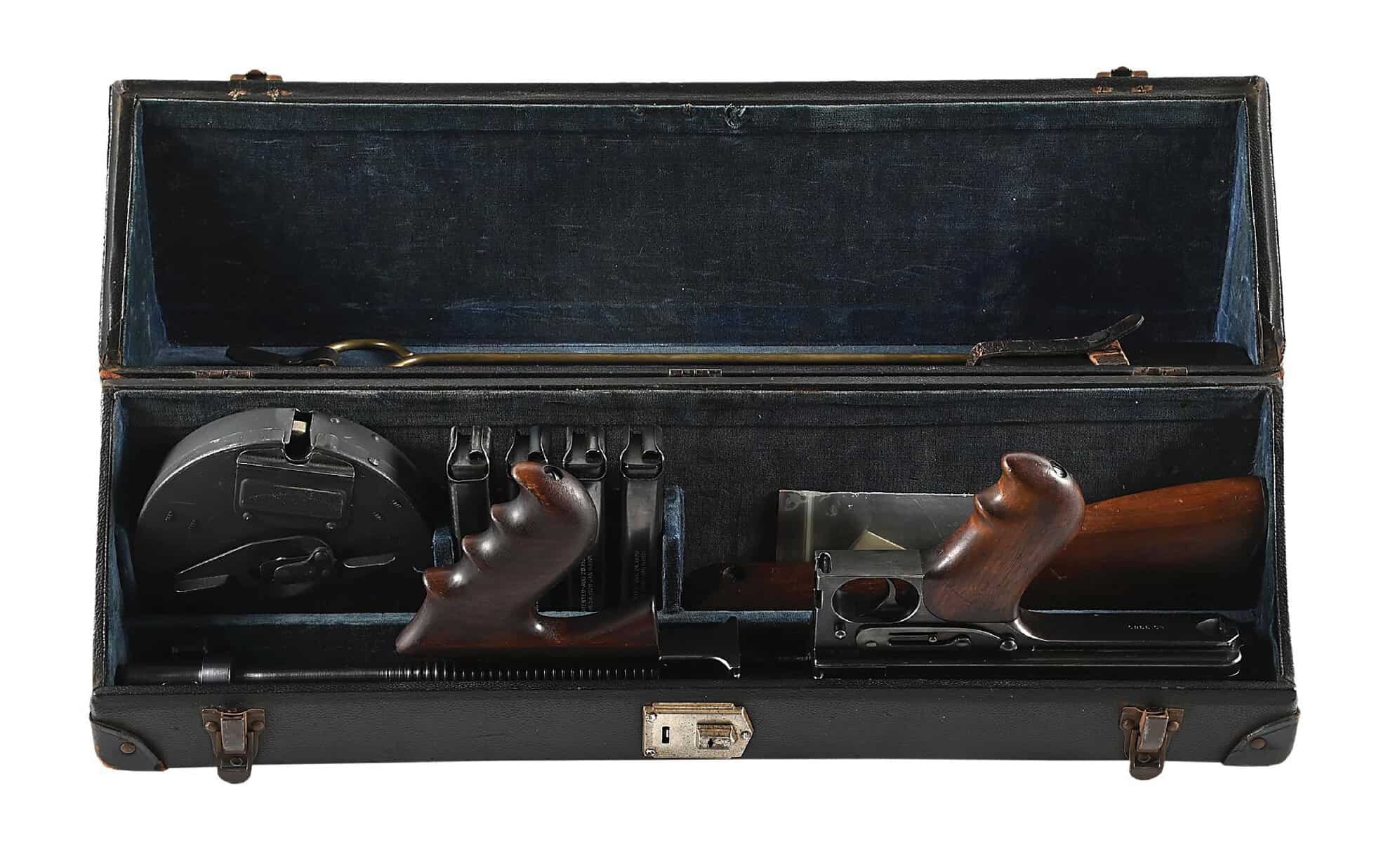 Colt 1921AC Thompson submachine gun documented to Polk County Iowa 1933