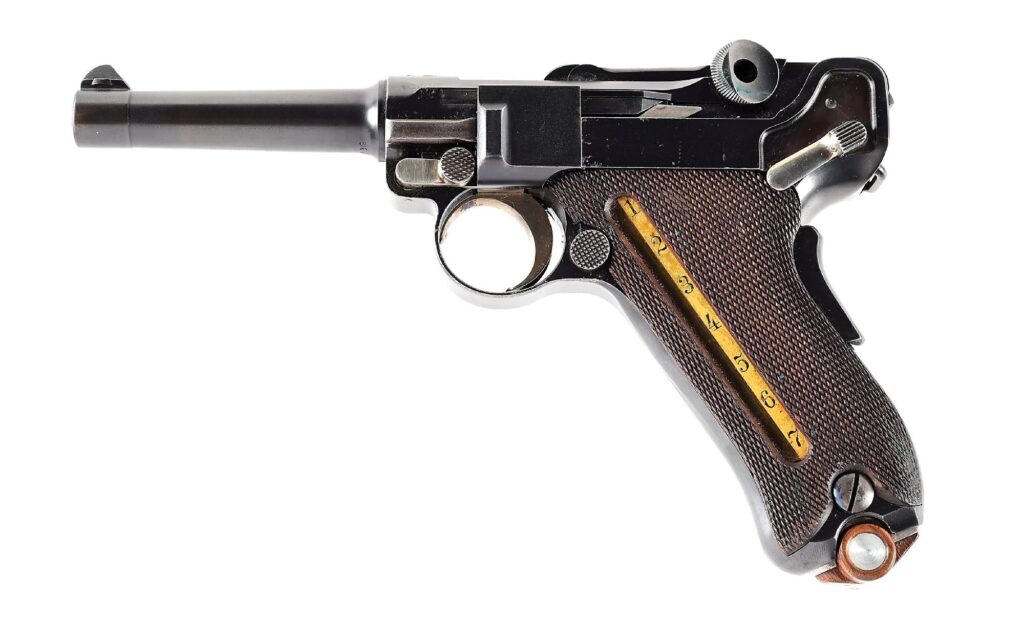 DWM Model 1902 American Eagle Cartridge Counter Luger from the US Board of Ordnance trials