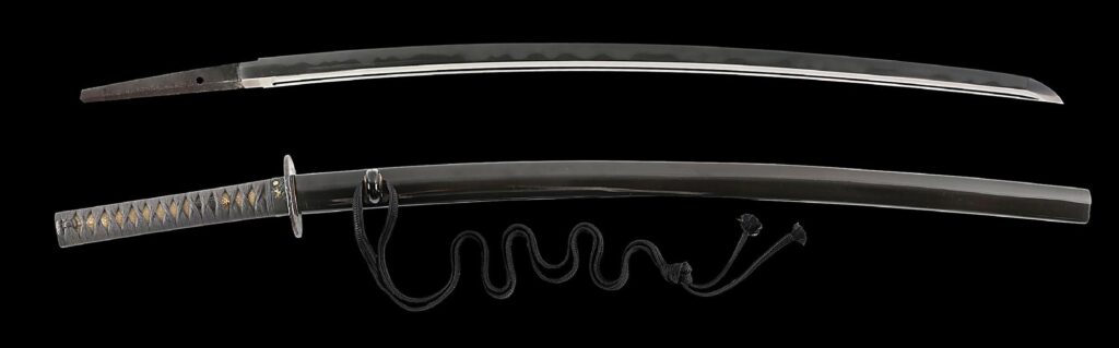 Izumi no Kami Owari Nobuie katana with mounts and NBTHK papers